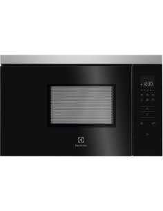 Electrolux MQ818GXE Forno a Microonde con Grill 17 L 1250 W Nero, Acciaio inossidabile
