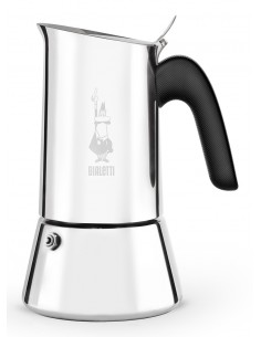 Bialetti MOKVENIND6 Caffettiera New Venus 6 tazze Argento