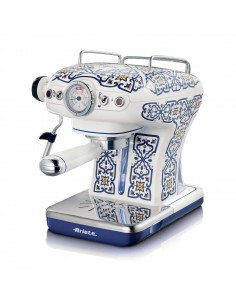Ariete 13891C Macchina da caffè Cialde caffè, Caffè macinato 2 tazze 0,9 L 850 W Blu, Multicolore