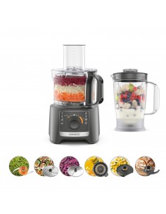 Kenwood FDP31.360GY Robot da Cucina 800 W 2,1 L Grigio