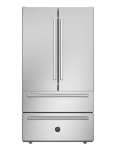FRIGO SIDE BY SIDE SERIE HERITAGE INOX maniglie a parte CL. E BERTAZZONI