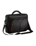 Targus CN414EU Valigetta ventiquattrore per Notebook 14" Neoprene, Poliestere con Tracolla Nero, Rosso - CN414EU