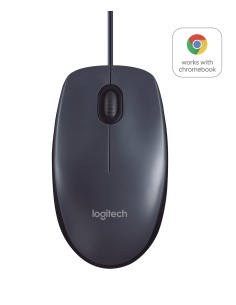 Logitech B100 Mouse Cavo 800 DPI Nero - 910-003357