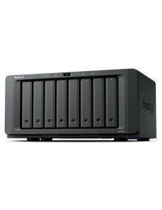 SYNOLOGY NAS TOWER 8X SATA, 2X NVME, RYZEN V1500B, 8GB ECC, PCIE, MAX 40 CAM, 2 LICENZE,