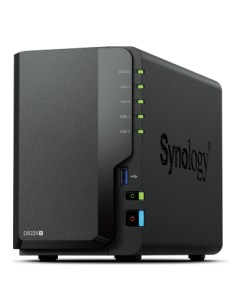 SYNOLOGY NAS TOWER DS225+ X 2HD 3.5"/2.5" SATA2/3 - NO HD - CELERON J4125 -2GB DDR4-1P LAN RJ45 1GBE