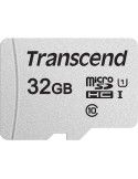 Transcend TS32GUSD300S-A Memory Card MicroSDHC 32 GB Classe 10 45 MB/s con adattatore