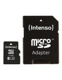 Intenso 3413460 Memory Card MicroSDHC 8 GB Classe 10 con adattatore 12 MB/s