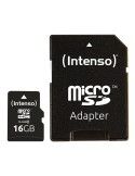 Intenso 3413470 Memory Card MicroSDHC 16 GB Classe 10 con adattatore 12 MB/s