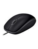 Logitech B110 Mouse Cavo 1000 DPI Nero - 910-005508