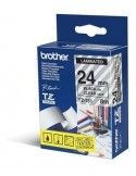 Brother Nastro 24 MM ETICHET NERO/TRASP - TZE151