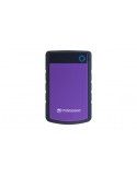 Transcend TS4TSJ25H3P Hard Disk Esterno 4 TB 2.5" USB Nero, Porpora