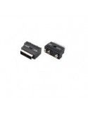 VIDEOS.ADATT. 11/15 SPINA SCART/3 RCA Spina scart/3 RCA con interuttore in/out - 11/15