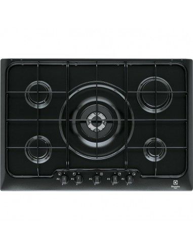 Electrolux PN750UV Piano Cottura Gas 5 Fornelli 74 cm Nero