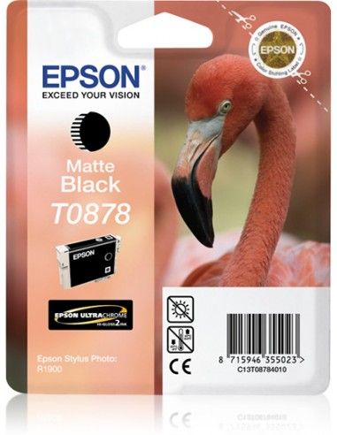 Epson T0878 Cartuccia Nero MATTE R1900 - C13T08784010