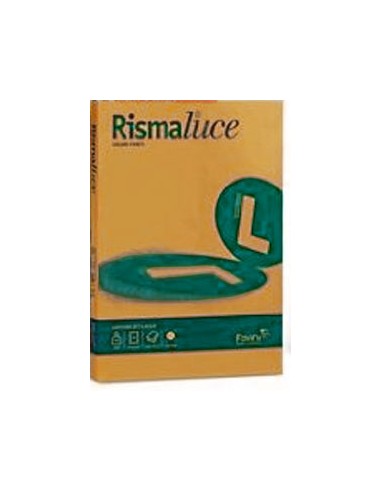 Carta A3 Favini Rismaluce - 90 g/mq arancio - 300 fogli