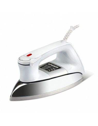 G3 Ferrari G40013 Ferro da stiro a secco e a vapore Piastra in Alluminio 900 W Acciaio inossidabile, Bianco