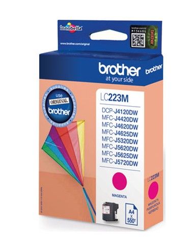 Cartuccia inchiostro Brother LC223 magenta originale