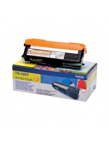 immagine di Brother TN-320Y Toner Originale per Stampante Laser 1500 pagine colore Giallo