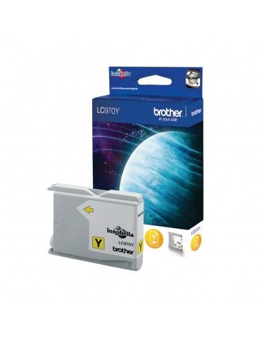Cartuccia inchiostro giallo originale Brother LC-970Y