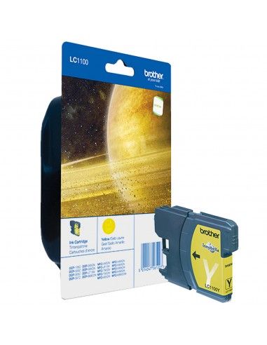 Cartuccia inchiostro giallo originale Brother LC-1100BY