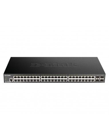48-PORT SMART MANAGED SWITCH WITH 4X 10G SFP - DGS-1250-52X