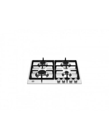 Bertazzoni La Germania P604LAGX Piano Cottura Gas 4 Fornelli 60 cm Acciaio inossidabile