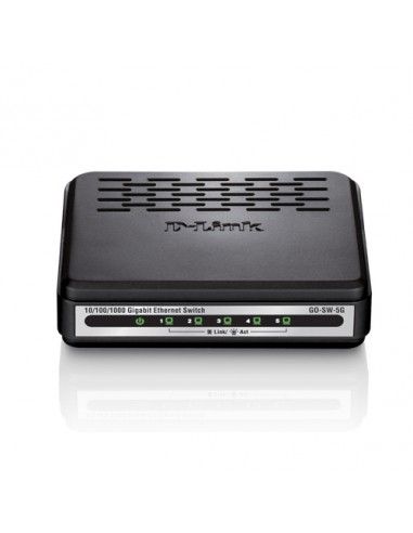 D-Link Switch 5-port 10/100/1000 GO-SW-5G/E - GO-SW-5G