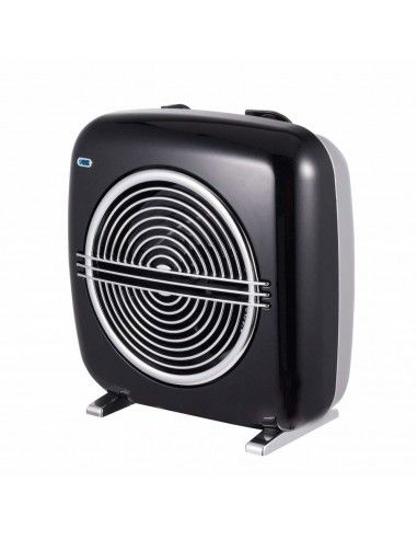 Ardes AR4F07BVINTAGEF Stufetta con elettroventola 2000 W Nero