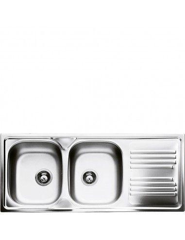 Smeg Lavello ad incasso Rettangolare in Acciaio Inox