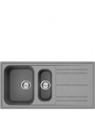 Smeg LZ102CT Lavello ad incasso Rettangolare in Composito