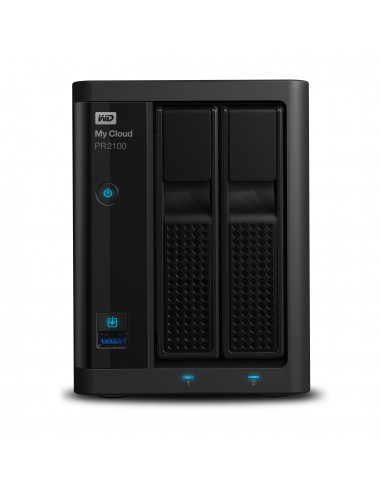 Western Digital WDBBCL0040JBK-EESN NAS Intel® Pentium® N3710 64-bit 8 GB DDR3L 4 GB Slot 2 HDD 3.5" - WDBBCL0040JBK-EESN