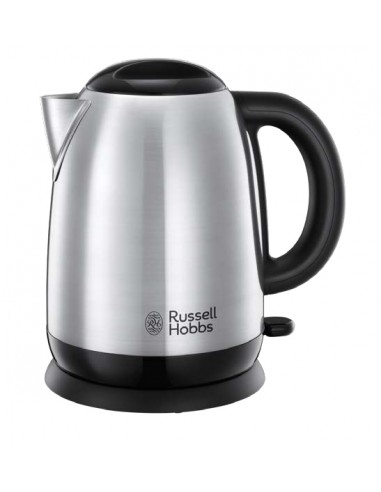 Russell Hobbs Bollitore Elettrico Adventure 1.7L Nero Argento