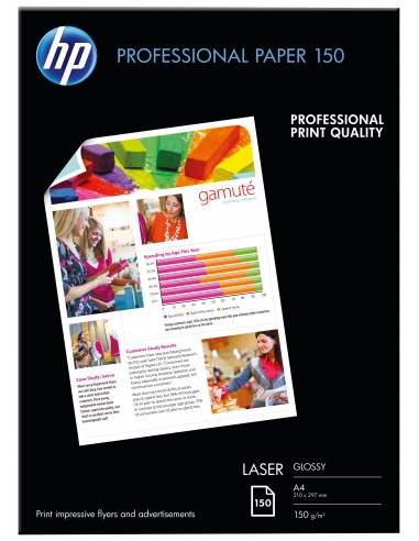 Hp Carta Carta PROF.XSTAMPE LASER LUCIDA 150 - CG965A