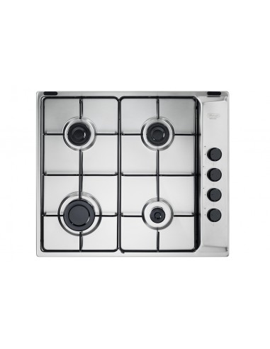 Delonghi FLI 46 ASV Piano Cottura Gas 4 Fornelli 58 cm Acciaio inossidabile