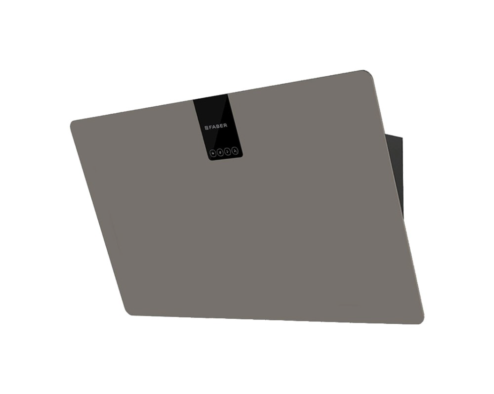 Faber SOFT EDGE 80 GRIGIO LONDON Cappa aspirante a parete 80 cm Classe A+ Grigio