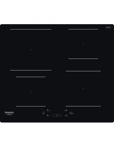 Hotpoint HQ 2260S NE Piano Cottura a induzione 4 Fornelli 60 cm Nero