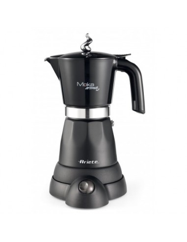 Ariete 1368 Boccale per moca elettrico Caffè macinato 6 tazze 480 W Nero