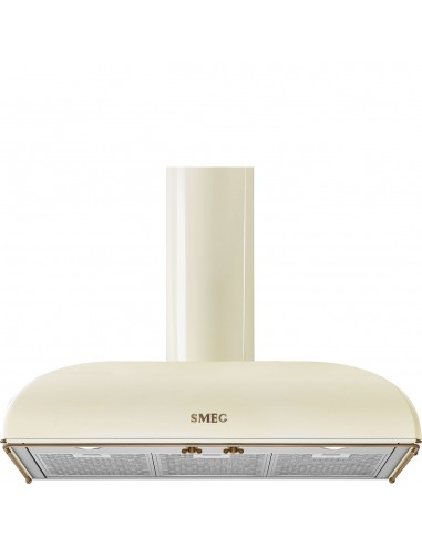 Smeg Cappa da Cucina KS89POE Panna, Potenza Elevata