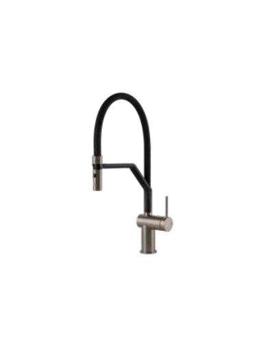 Gessi INEDITO 60429 149 Rubinetto Leva sanitaria Nero, Acciaio inossidabile