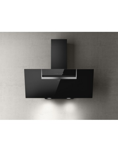 Elica SHEEN-S BL/A/90 Cappa Aspirante a parete 90 cm Classe A Nero