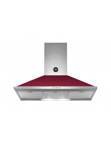 La Germania KPL90PLAG1VIA Cappa Aspirante a parete 90 cm Classe A Borgogna