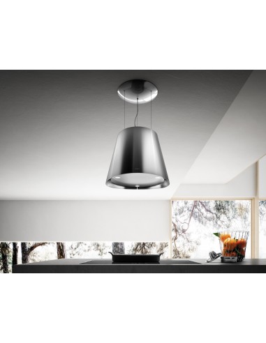 Elica EASY UX IX/F/50 Cappa Sospeso 50 cm Classe Acciaio inossidabile