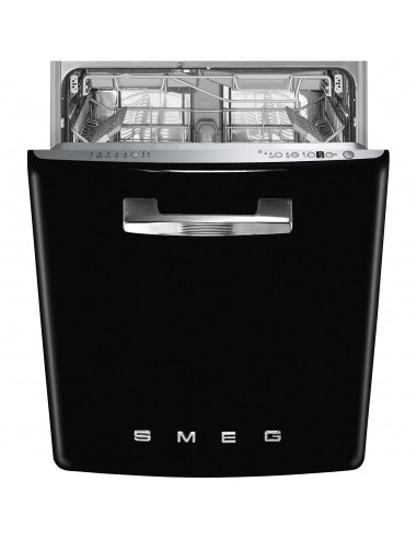 Smeg Lavastoviglie da Incasso STFABBL3 Stile Anni '50 Nero