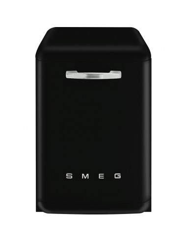 Smeg Lavastoviglie LVFABBL3 Stile Anni '50 Nero