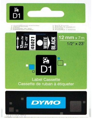 Dymo Nastro D1 12MMX7M BIA/NERO - S0720610A