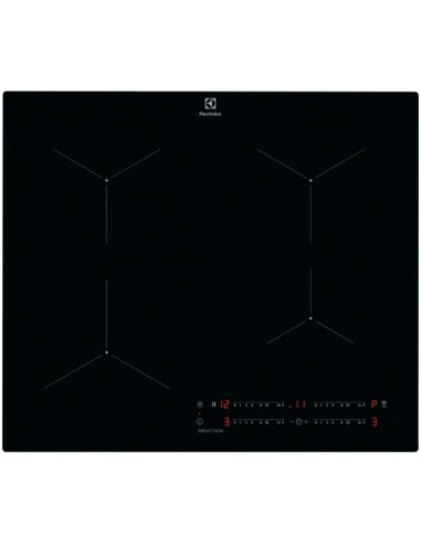 Electrolux LIL61443C Piano Cottura a induzione 4 Fornelli 60 cm Nero