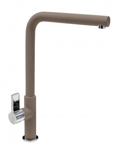 Plados Telma VENMIXL0928 Rubinetto Leva sanitaria Cromo, Bianco