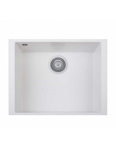 Plados Telma ON5610STUG58 Lavello 56 X 44 cm 1 vasca Bianco