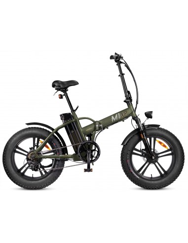 SMARTWAY E-BIKE M1 XP Green Military 20"x4", Batt. Litio 36V 10.4Ah,max 25Km/h, autonom. 40/50km