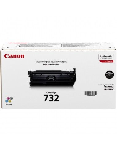 Canon 732 BK Nero Toner Originale 6100 pagine